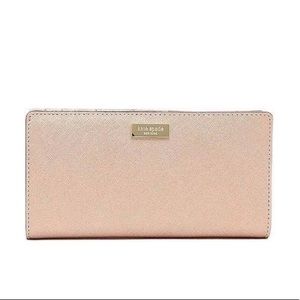 Kate Spade Laurel Way Stacy Wallet Rose Gold